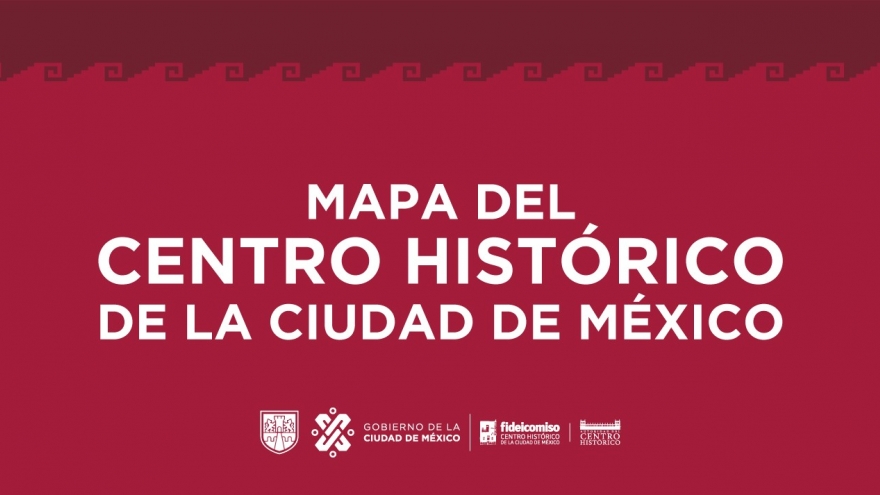 Mapa del Centro Histórico de la Ciudad de México