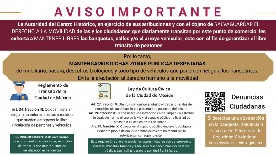 AVISO IMPORTANTE